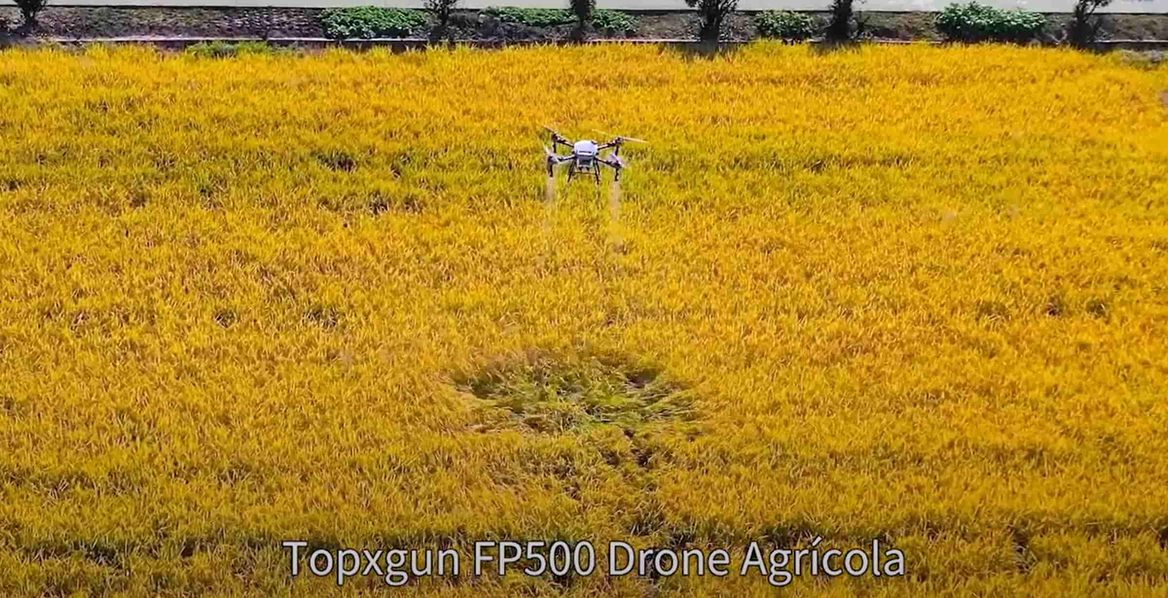 Dron Agrícola FP500 de Topxgun Para Fumigación, Esparcimiento de Una Variedad de Materiales